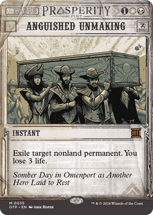 0035 Anguished Unmaking M Outlaws of Thunder Junction: Breaking News