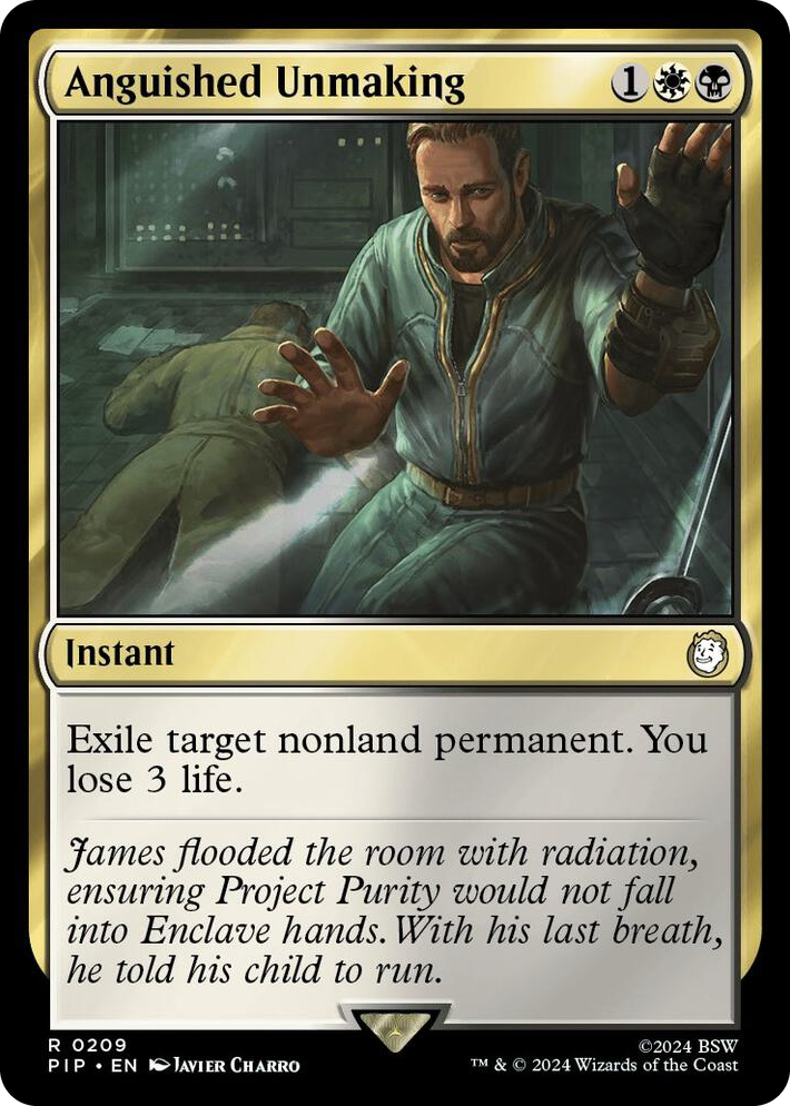 0209 Anguished Unmaking R Universes Beyond: Fallout