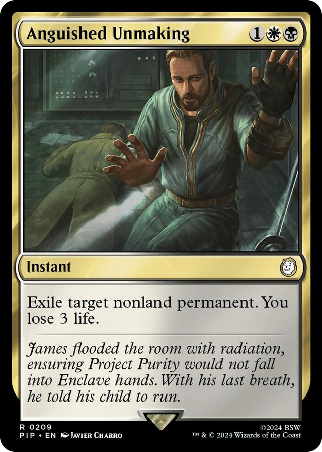 0209 Anguished Unmaking R Universes Beyond: Fallout