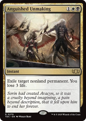 0279 Anguished Unmaking R Commander: Tarkir: Dragonstorm
