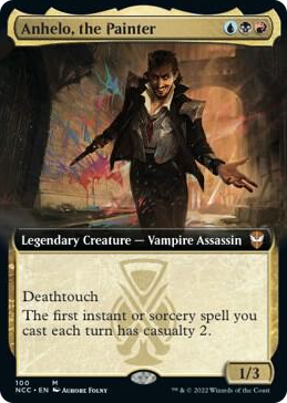 0100 Anhelo, the Painter (Extended Art) M Commander: Streets of New Capenna