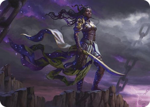 0072 Anikthea, Hand of Erebos Art Card S Art Series: Commander Masters