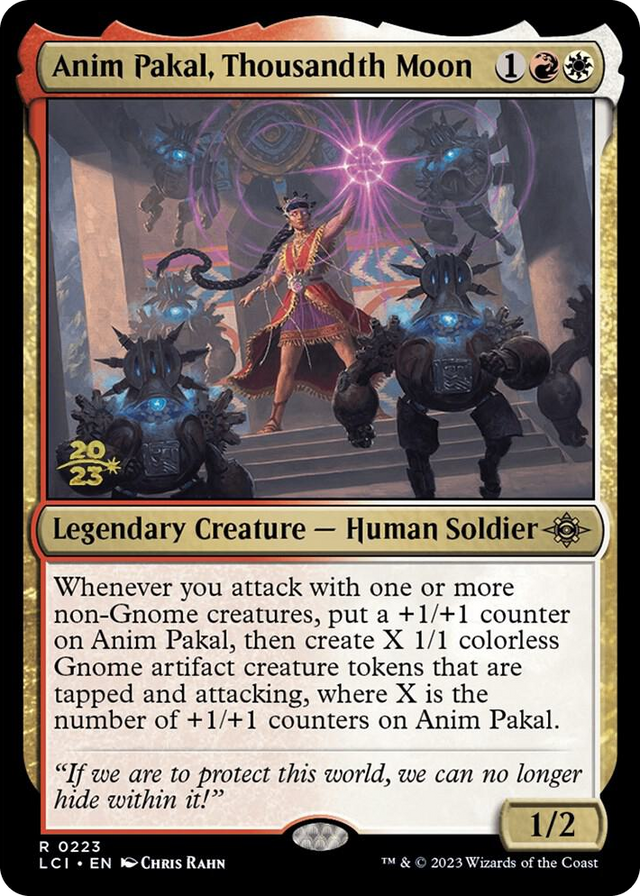 0223 Anim Pakal, Thousandth Moon R Prerelease Cards