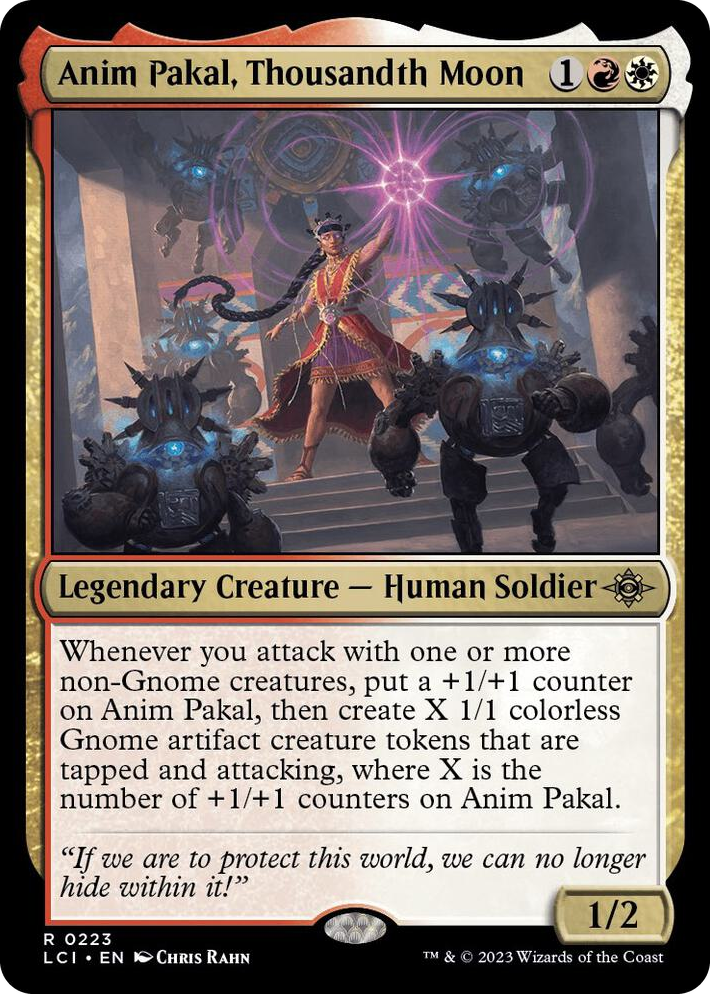 0223 Anim Pakal, Thousandth Moon R The Lost Caverns of Ixalan
