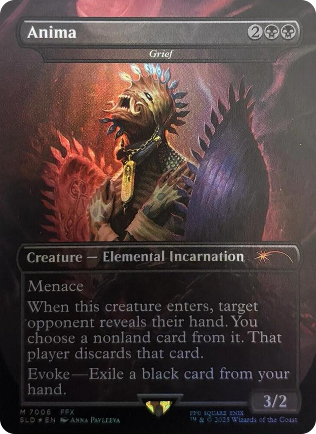 7006 Anima - Grief (Rainbow Foil) M Secret Lair Drop Series