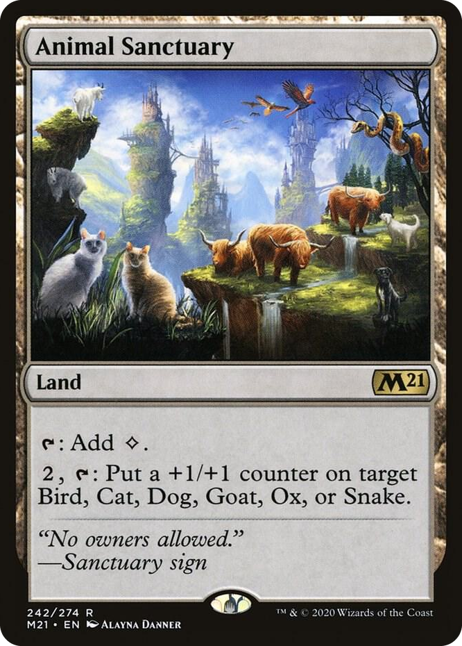 0242 Animal Sanctuary R Core Set 2021