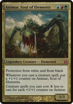 0181 Animar, Soul of Elements (Commander) P Oversize Cards