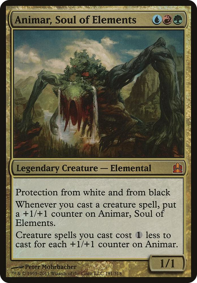 Animar, Soul of Elements (Commander) #181 P - Oversize Cards Pokemon card