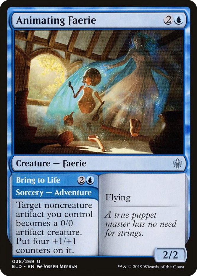 0038 Animating Faerie U Throne of Eldraine