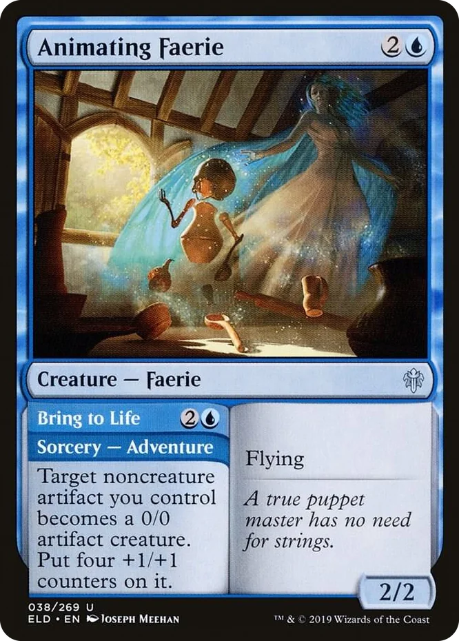 0038 Animating Faerie U Throne of Eldraine