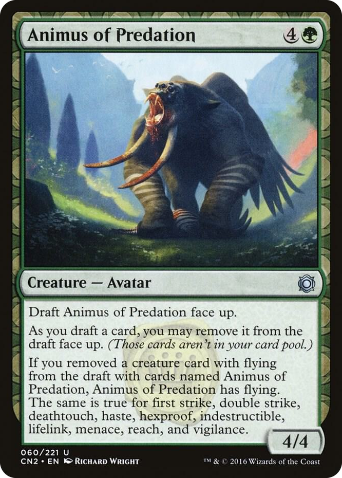 Animus of Predation #60 U - Conspiracy: Take the Crown Pokemon card