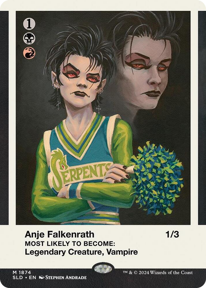 Anje Falkenrath #1874 M - Secret Lair Drop Series Pokemon card