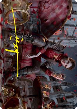 0056 Anje, Maid of Dishonor Art Card (Gold-Stamped Signature) S Art Series: Innistrad: Crimson Vow
