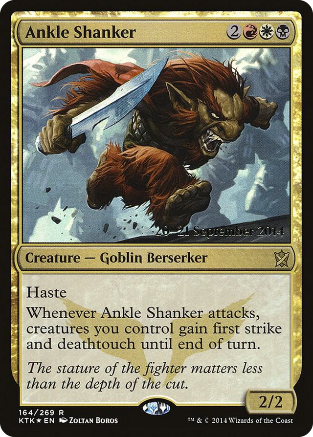0164 Ankle Shanker R Prerelease Cards