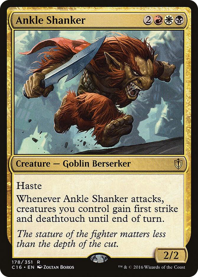 0178 Ankle Shanker R Commander 2016