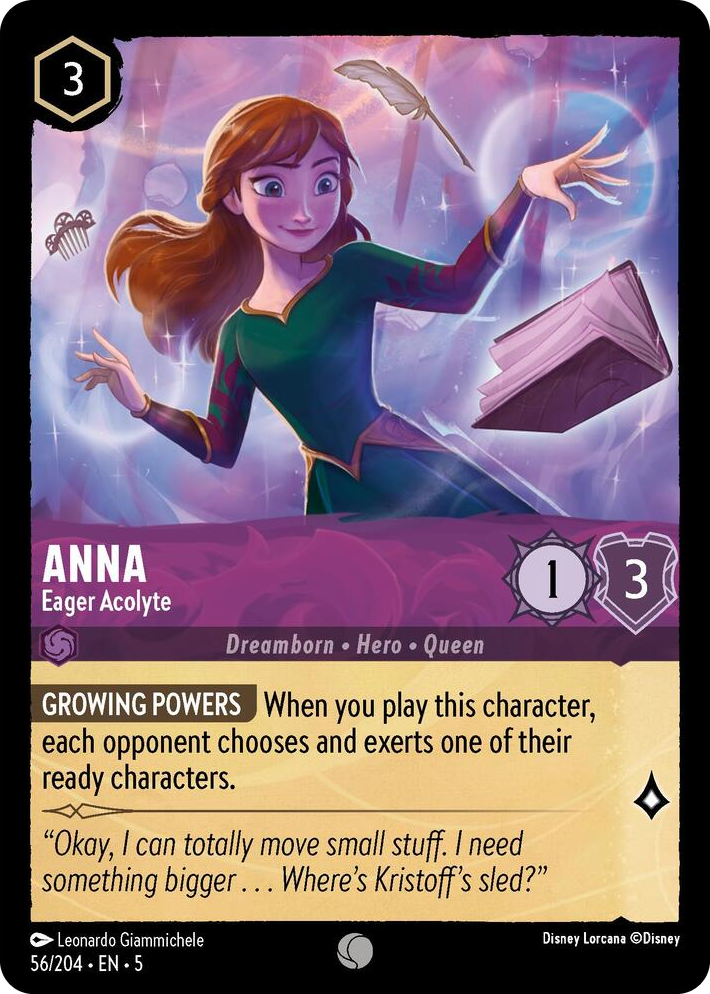 0056 Anna - Eager Acolyte Common Shimmering Skies