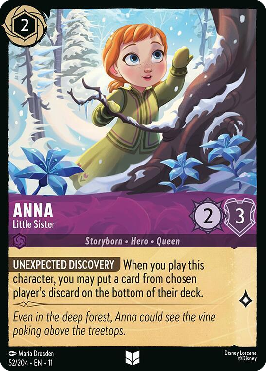 0052 Anna - Little Sister Uncommon Winterspell