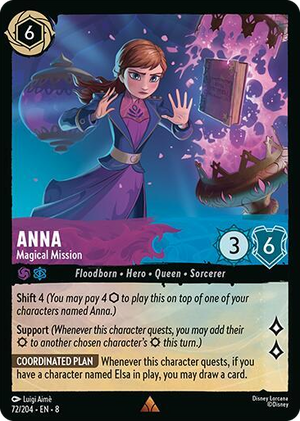 0072 Anna - Magical Mission Rare Reign of Jafar