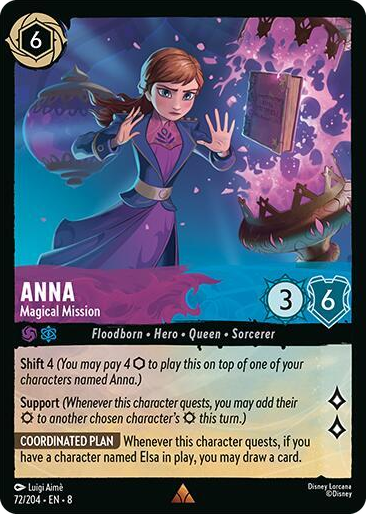 0072 Anna - Magical Mission Rare Reign of Jafar