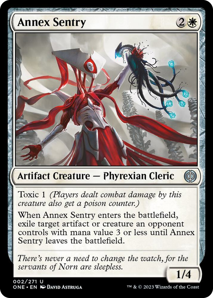 Annex Sentry #2 U - Phyrexia: All Will Be One Pokemon card