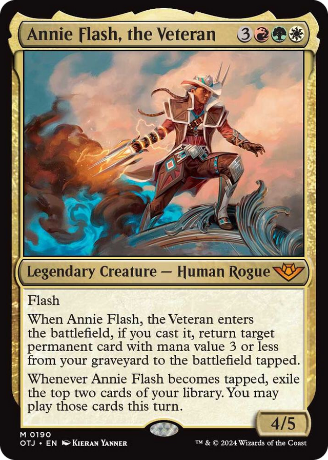 0190 Annie Flash, the Veteran M Outlaws of Thunder Junction