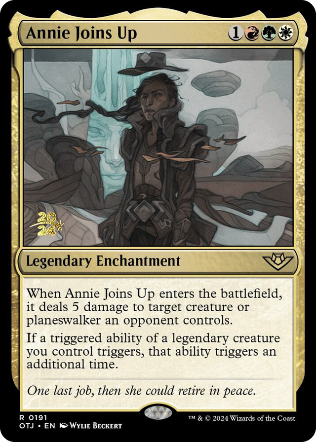 0191 Annie Joins Up R Prerelease Cards