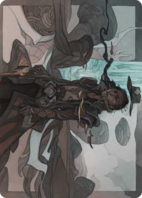0018 Annie Joins Up Art Card S Art Series: Outlaws of Thunder Junction