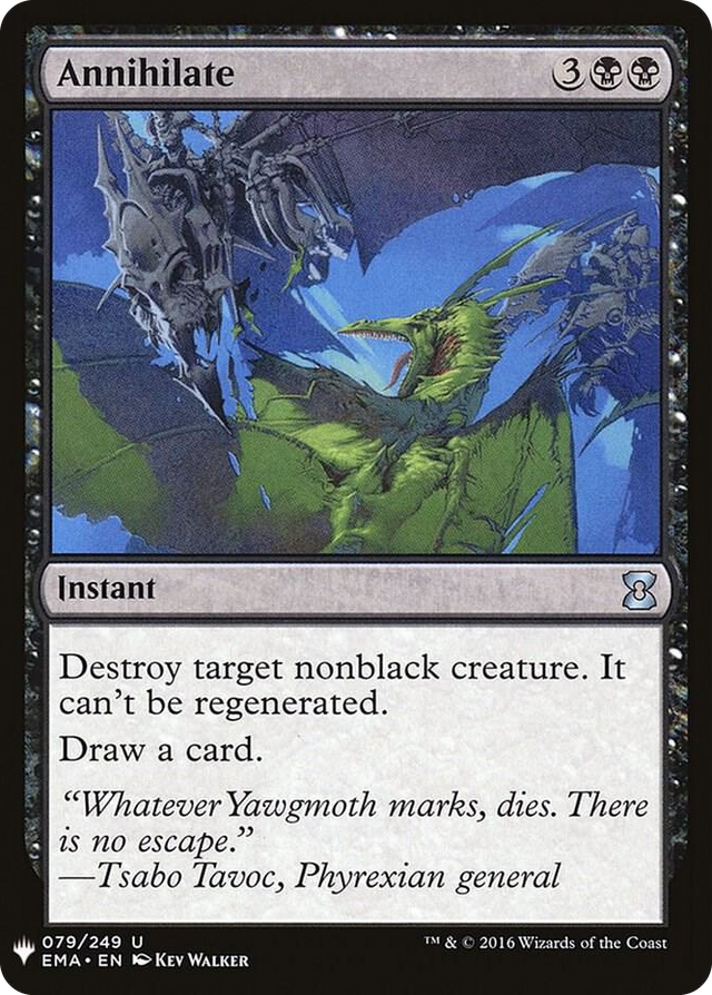 0079 Annihilate U The List Reprints