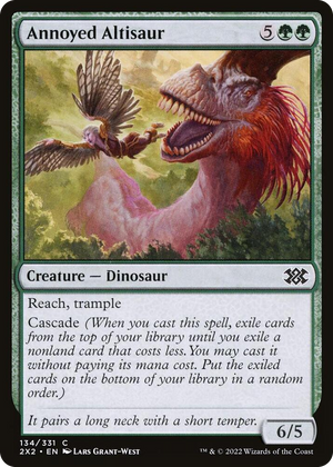 0134 Annoyed Altisaur C Double Masters 2022