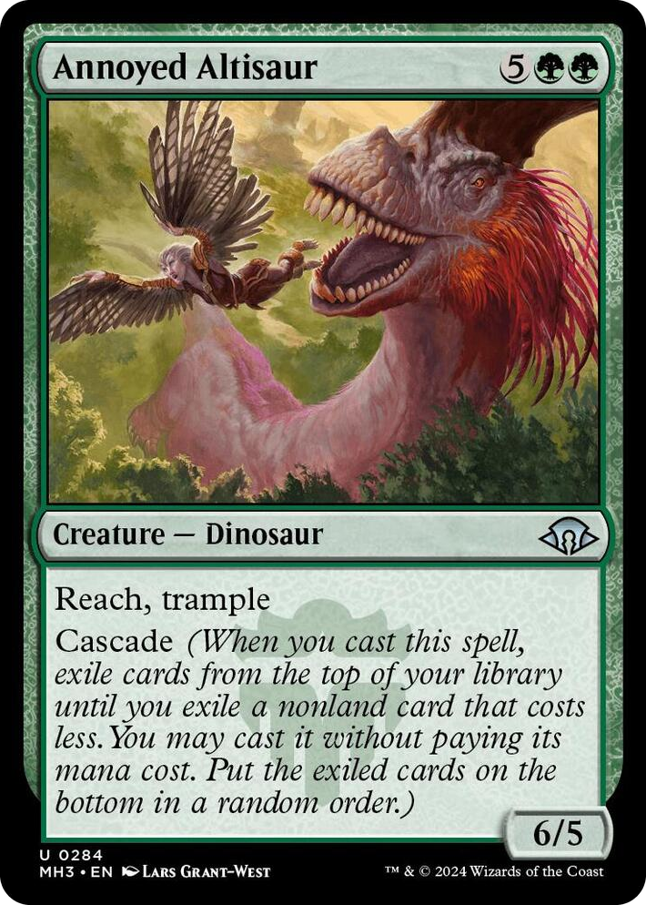 0284 Annoyed Altisaur U Modern Horizons 3