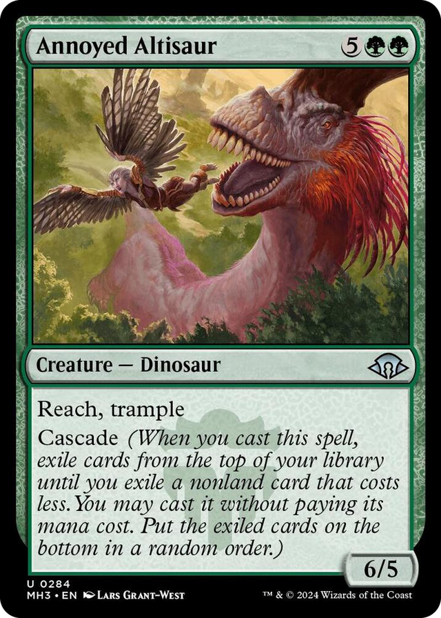 0284 Annoyed Altisaur U Modern Horizons 3