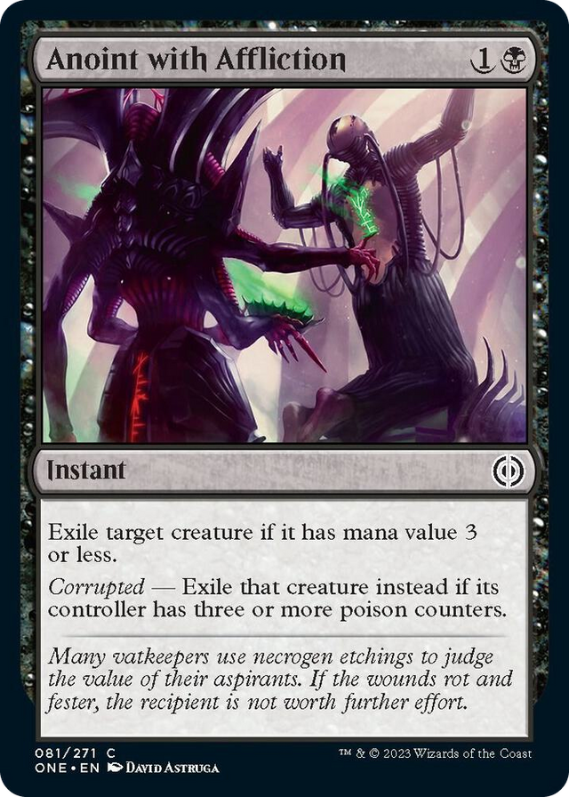 0081 Anoint with Affliction C Phyrexia: All Will Be One