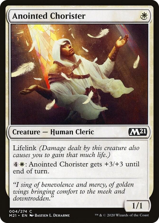 0004 Anointed Chorister C Core Set 2021