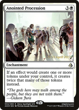 0002 Anointed Procession R Prerelease Cards