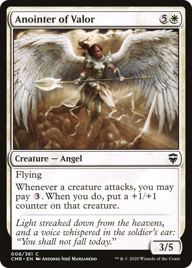 0008 Anointer of Valor C Commander Legends