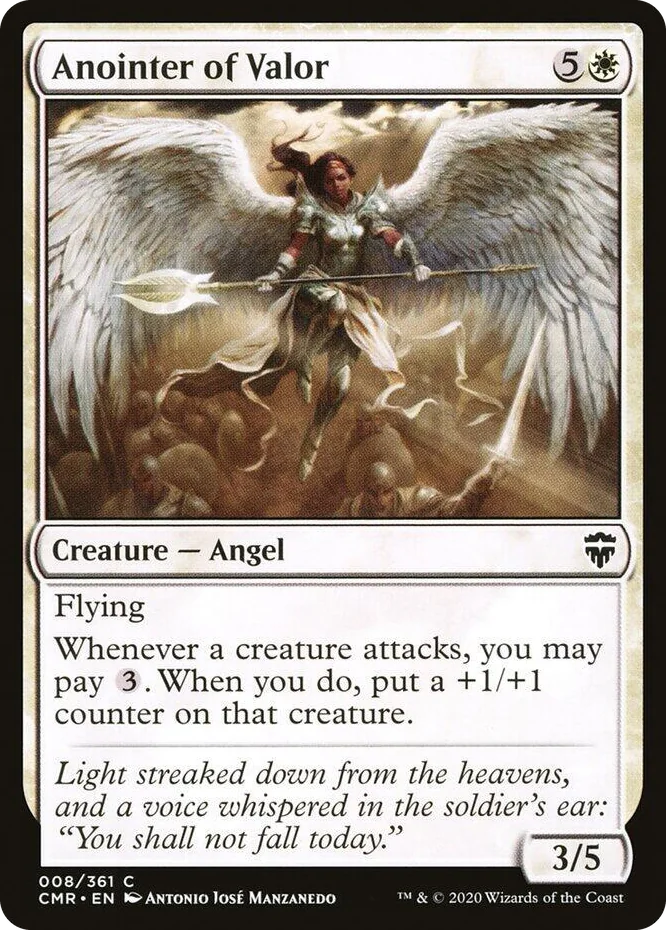 0008 Anointer of Valor C Commander Legends