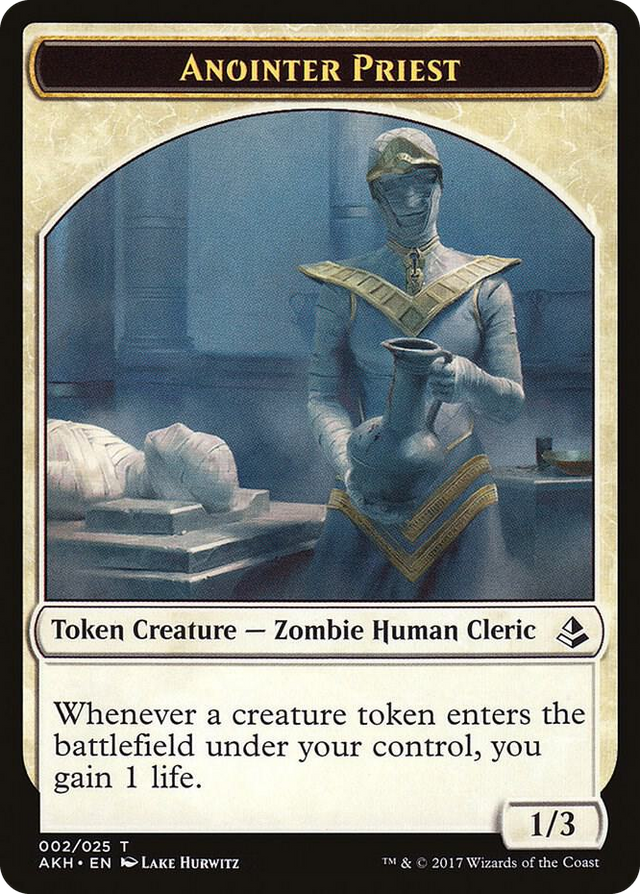 0002 Anointer Priest Token T Amonkhet