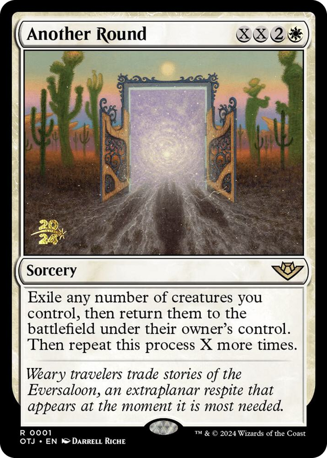 0001 Another Round R Prerelease Cards