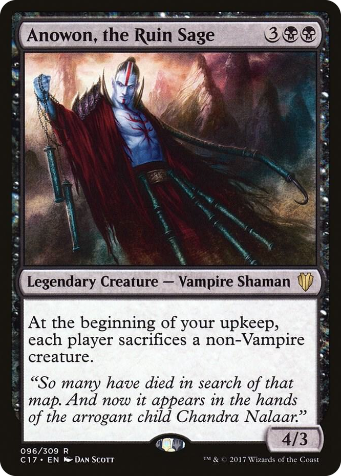 0096 Anowon, the Ruin Sage R Commander 2017