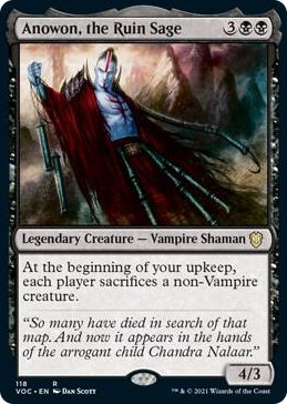 0118 Anowon, the Ruin Sage R Commander: Innistrad: Crimson Vow
