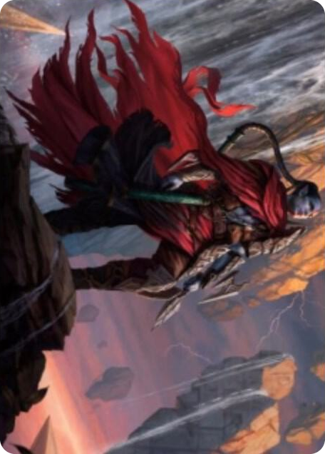 0075 Anowon, the Ruin Thief Art Card S Art Series: Zendikar Rising