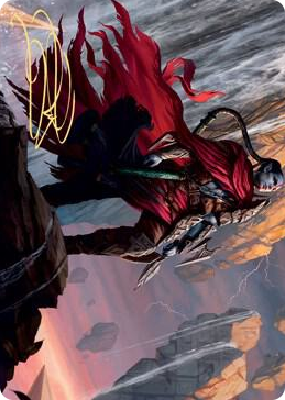 0075 Anowon, the Ruin Thief Art Card (Gold-Stamped Signature) S Art Series: Zendikar Rising