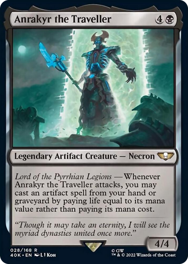 0028 Anrakyr the Traveller R Universes Beyond: Warhammer 40,000