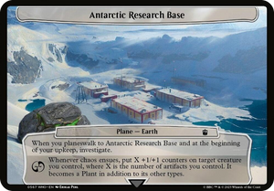 0567 Antarctic Research Base T Planechase: Universes Beyond: Doctor Who