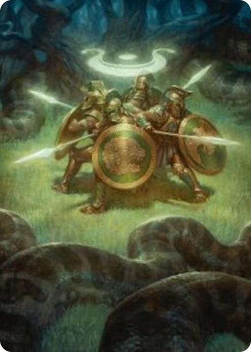 0047 Anthem of Champions Art Card (47/54) S Art Series: Foundations