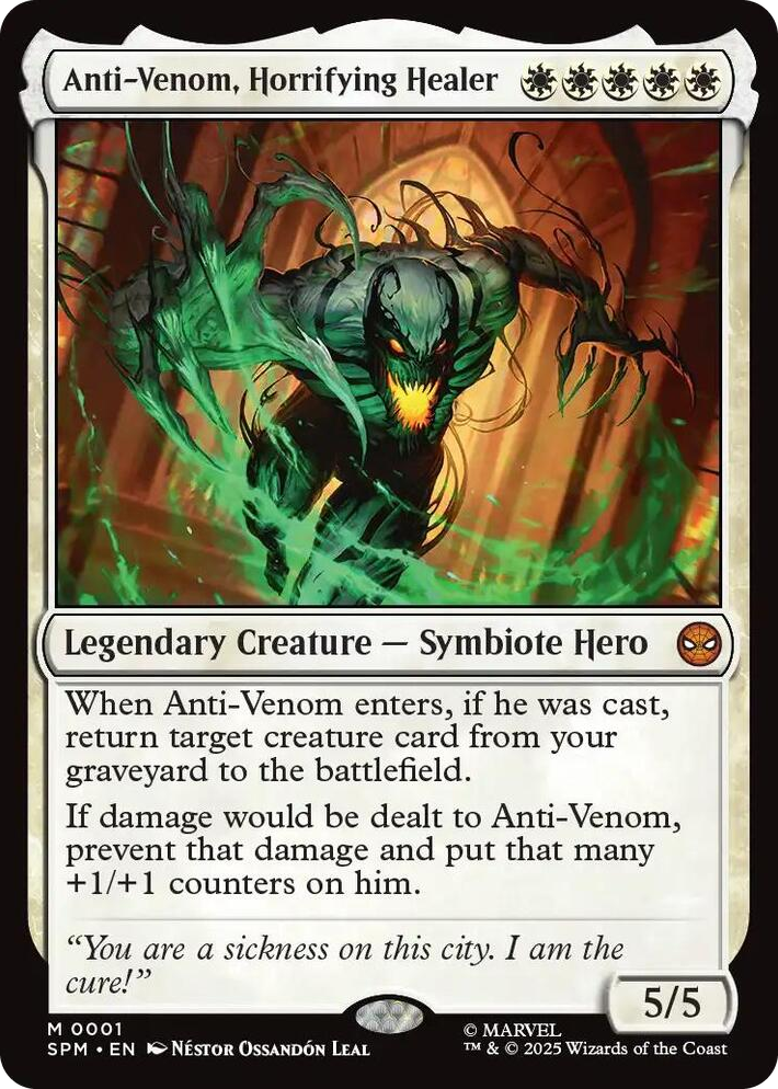 0001 Anti-Venom, Horrifying Healer M Marvel's Spider-Man