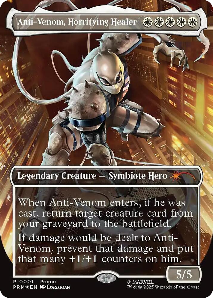 0001 Anti-Venom, Horrifying Healer (Borderless) P Media Promos