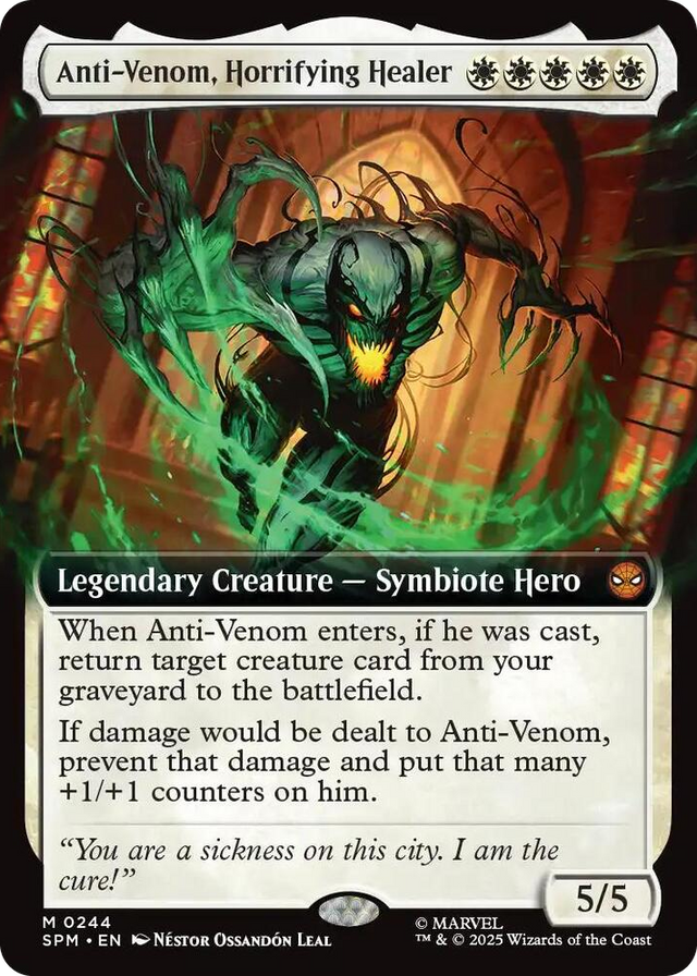 0244 Anti-Venom, Horrifying Healer (Extended Art) M Marvel's Spider-Man