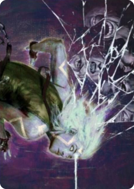 0046 Anticognition Art Card S Art Series: Zendikar Rising