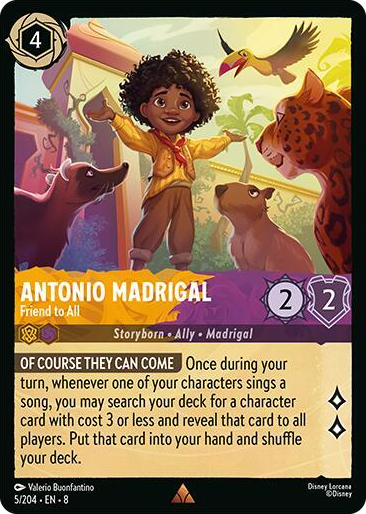 0005 Antonio Madrigal - Friend to All Rare Reign of Jafar